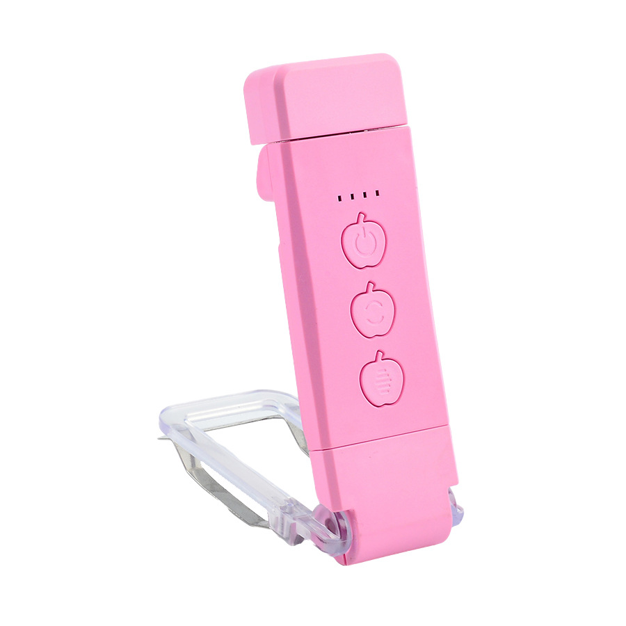 X149 - Nuevo Clip de libro ajustable tricolor rosa