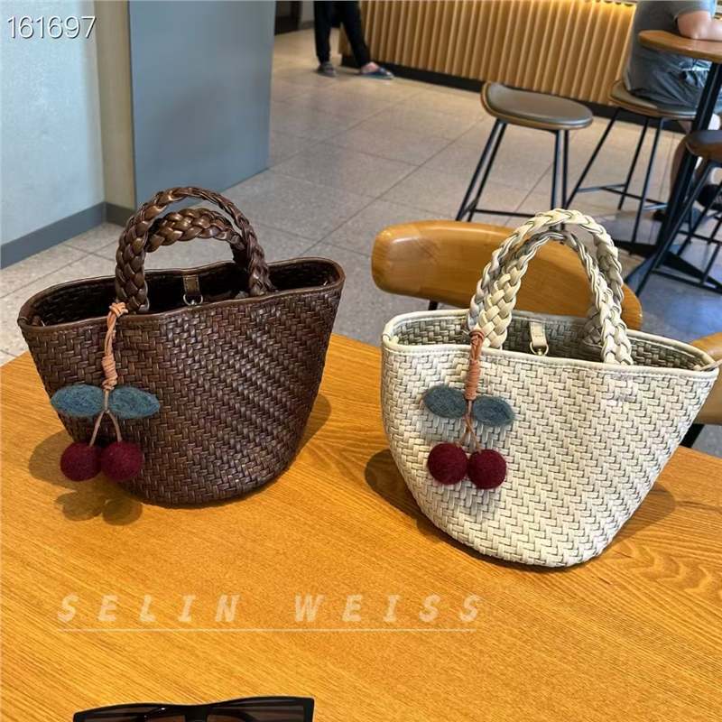 25172-SELIN WEISS新款牛皮手工编织包百搭腋下单肩斜挎包|undefined