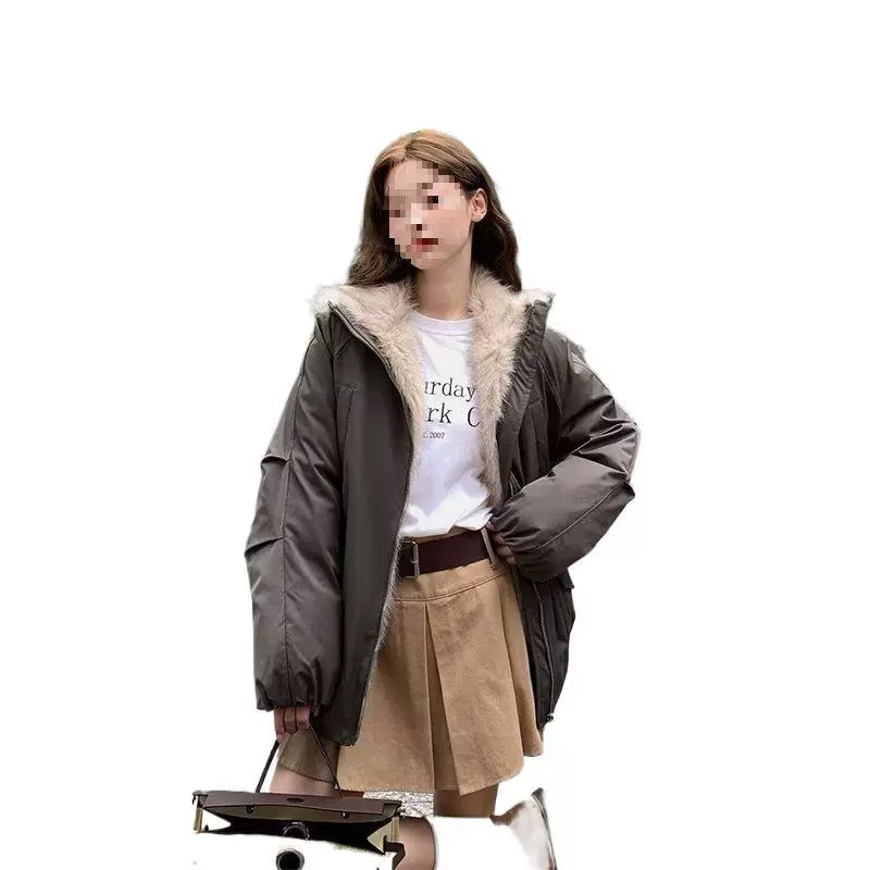 Winter keep warm down jacket for pregnant, American style