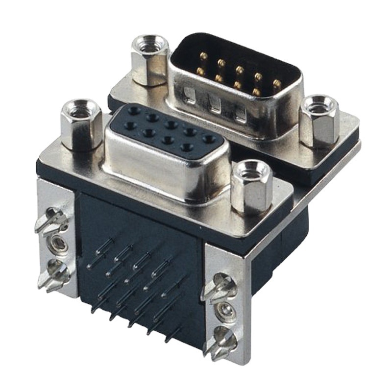 ��ݸD-SUB������רҵ����D-SUB˫��̥9����9ĸ���ʽ15.88mm