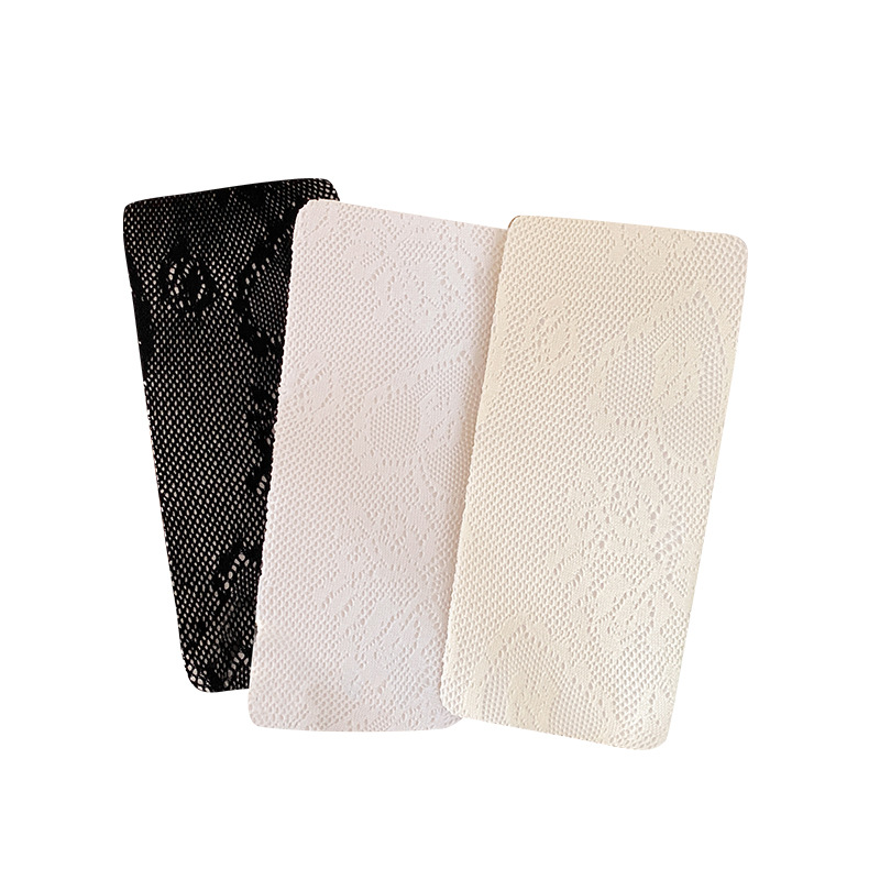 Red de pesca calcetines de primavera y verano delgados huecos grandes flores inins sexy puro amor Jacquard anti-hock pantalones