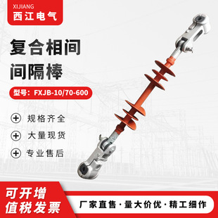10KV Composite Anti-Galloping Interphase Spacer FXJB-10/70-600 Spacer Line Insulator