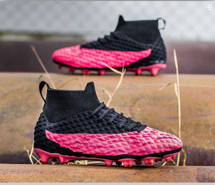 large-size High-top Football With Spikes For Adults, Men, Women, Students, And Older Children, Artificial_vogvips.com