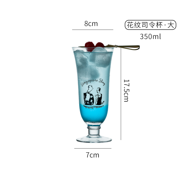 Creativo vidrio burbujeante taza de champán alto pie taza de cóctel taza de bar margarita martini conjunto de taza
