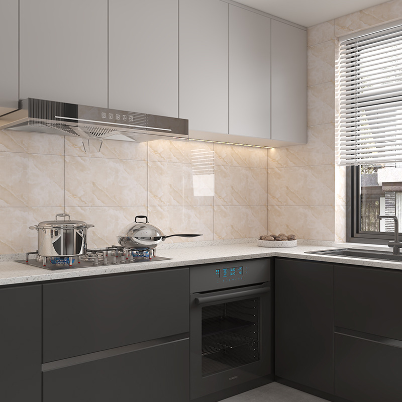azulejos imitados mármol pegatinas de pared PVC placa de aluminio y plástico decoración papel pintado impermeable a prueba de humedad papel pintado autoadhesivo pegatinas de cocina