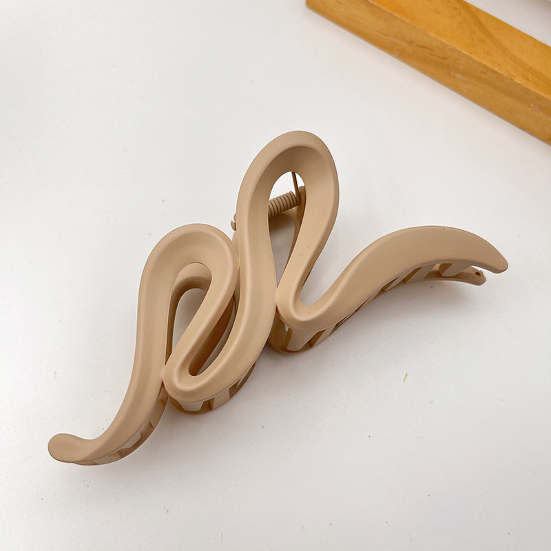 Accesorios para el cabello coreanos Clip de sensación premium de verano Clip de tiburón en la parte posterior de la cabeza