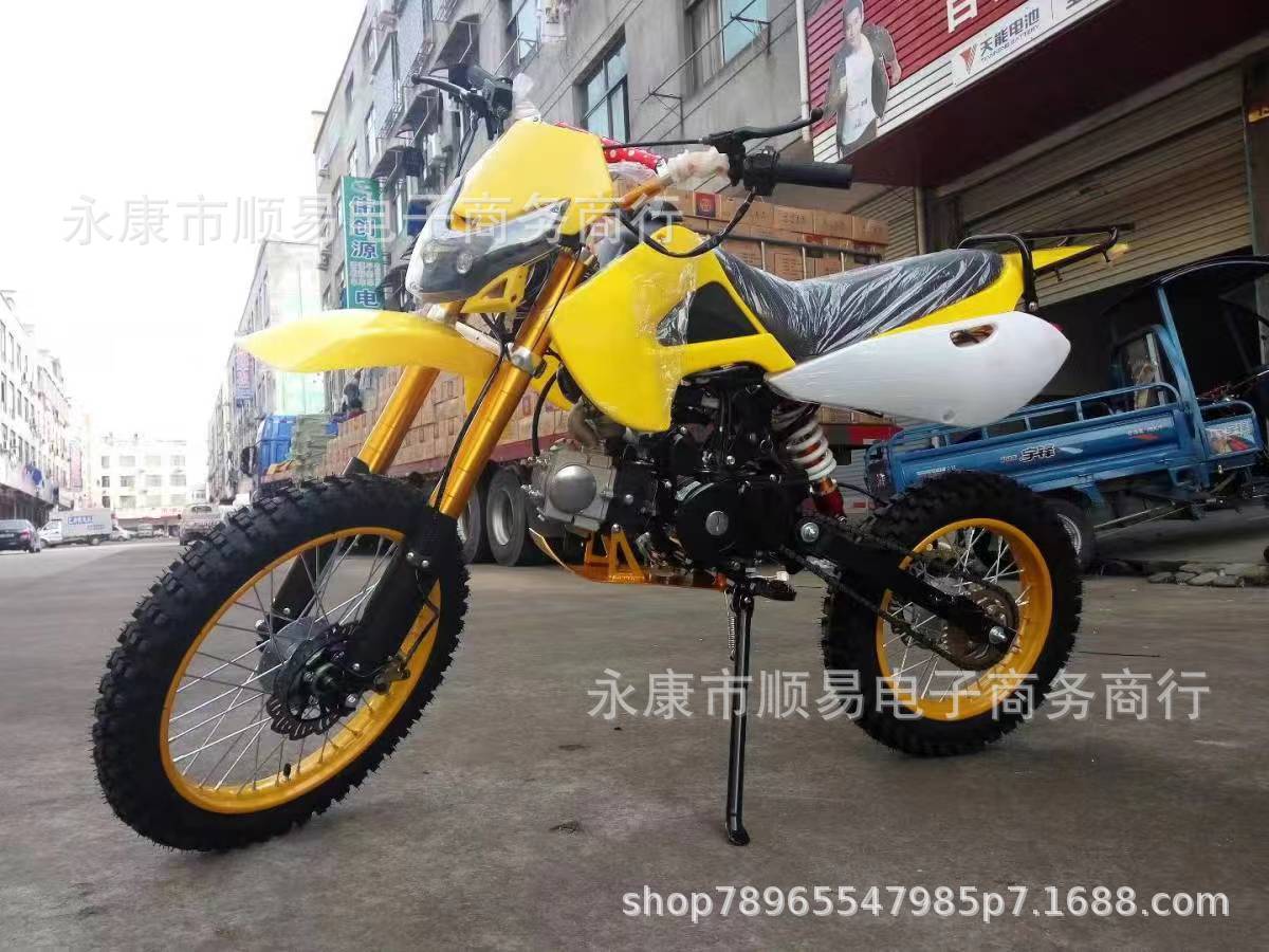 Two-Wheeled Motorcycle 125Cc Engine Atv Sports Car Mountain Racing Kawasaki Straddle Bike Kawasaki Similar Model
