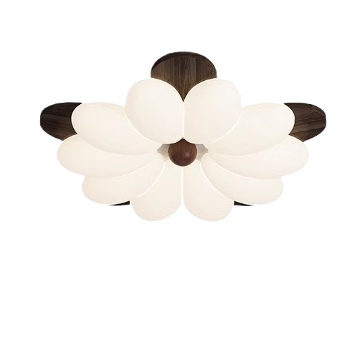 2025 nueva lámpara de sala de estar nueva lámpara de techo de flores de estilo chino lámpara de estilo antiguo lámpara de protección ocular lámpara de dormitorio principal lámpara de habitación de niños