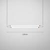 Modern and minimalistic design bar ceiling lamp for living room for bed, light luxury style