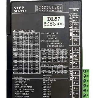 DL57高速57/86闭环步进电机驱动器控制器低压HB808C HBS57驱动器