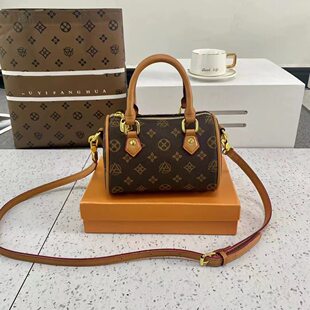 Pillow, small small bag, elegant shoulder bag, boston bag, internet celebrity, western style