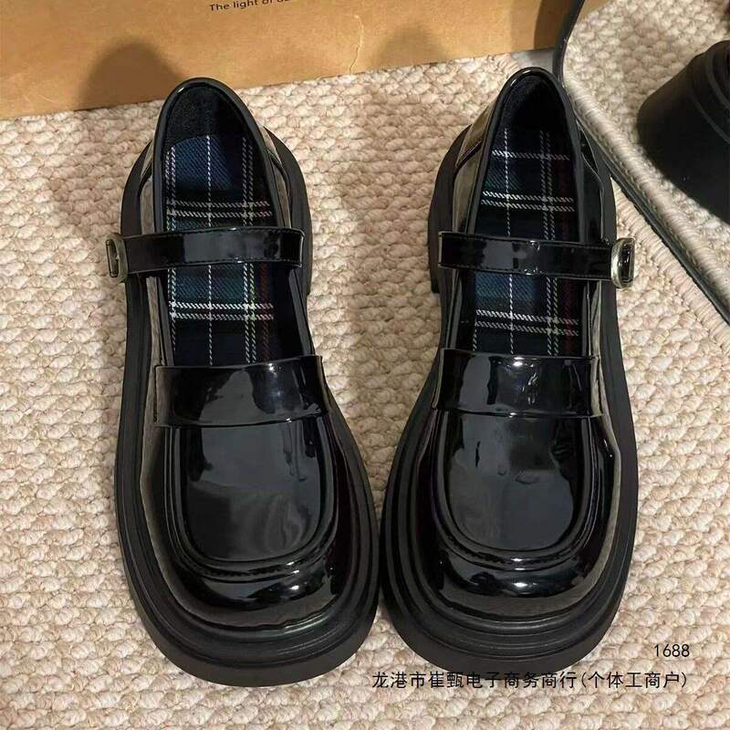 Japanese-style JK uniform versatile small leather shoes for women, 2026 spring/summer new collection, British-style retro platform Mary Janes