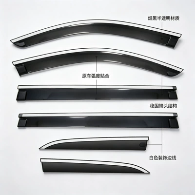 Cross-border best-selling sun and rain visors Rain shield