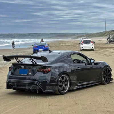 GT86/Subaru BRZ Modified Running Wing: Fixed wind wing