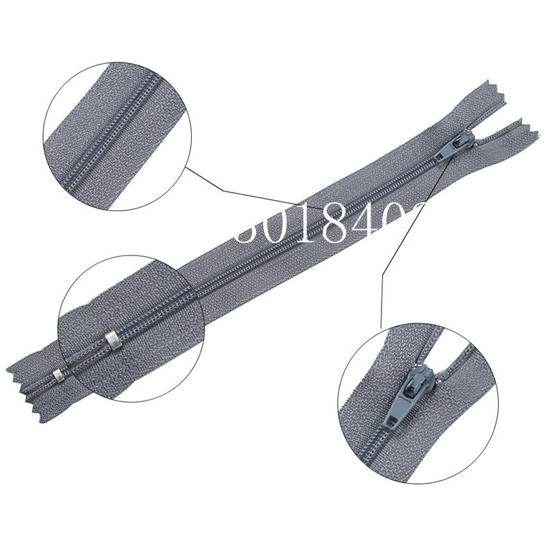 强力金属有锁尼龙拉链7.5-45cm全色系拉链3号闭尾通用多场景适用|undefined