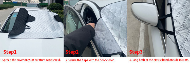 Car snow shield front windshield anti-frost anti-freezing sun shield winter car clothing snow shield car snow shield