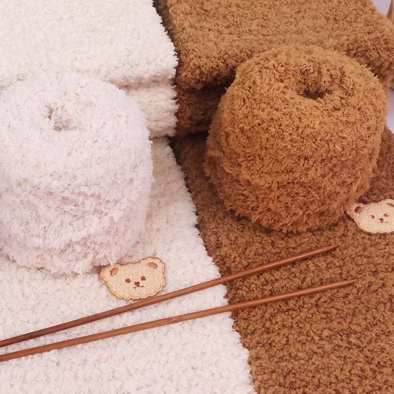 Коралловый плюшевый шерстяный оптовый полотенцесушитель 3 прядь бархатная линия ручной работы шарф шапка жилет свитер одеяло