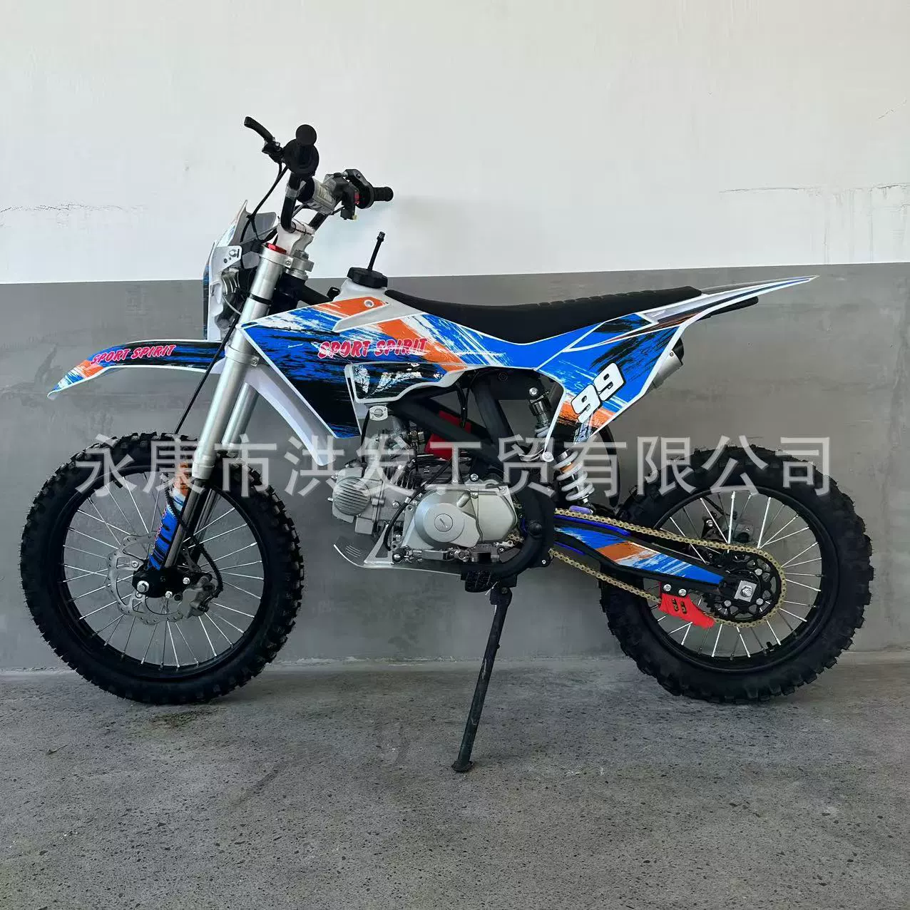 Экспортный 125cc взрослый двухколёсный внедорожный мотоцикл высокой скорости, гоночный внедорожник, экспортная модель двухколёсного внедорожного транспортного средства