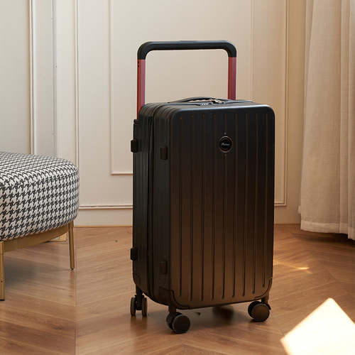 New suitcase wide trolley women's thickened large-capacity universal wheel boarding case 20-inch suitcase men's suitcase password box