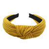 Hair accessory, knitted cloth, headband, hairpins for face washing, Korean style, South Korea, simple and elegant design