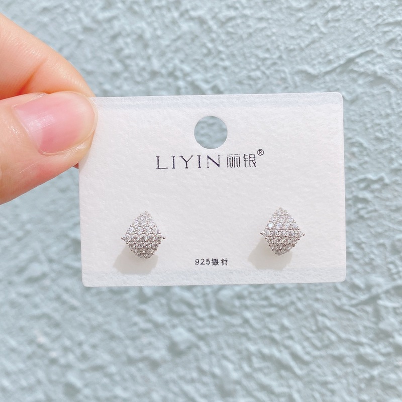 丽银/丽贝丽影耳钉韩系款蝴蝶结几何字母爱心等精致百搭耳饰预售|undefined