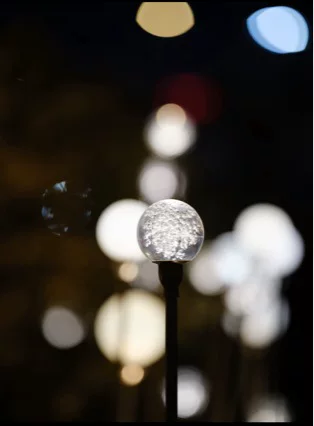 Yidao Soft Decor Accessories Crystal Sphere Feng Shui Ornament for Living Room and Office Desk Exquisite Crystal Craft for Home Desktop
