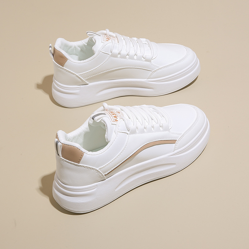 ins coreano zapatos blancos de moda 2024 otoño nuevos zapatos transpirables de skate para estudiantes de carrera zapatos casuales SH835