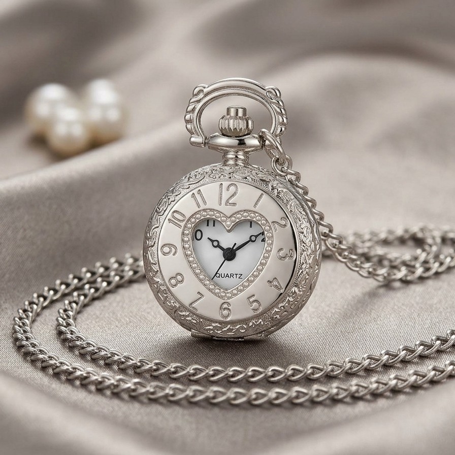 classic retro quartz fashionable pocket watch