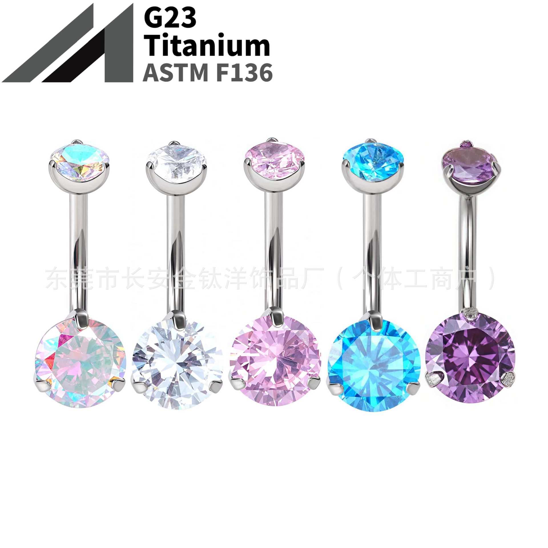 16G labret stud size and finish detail