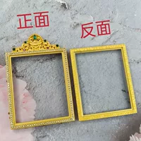 Новая коробка Tangka Gaguo золотой 4*5 двухсторонний зеркальный водонепроницаемый точечный бриллиант рамка подвеска универсальный аксессуар для мужчин и женщин