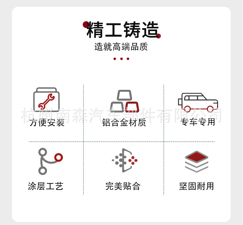 Suitable for Jietu Shanhai T2 2023 2024 brake caliper cover aluminum alloy material 19 20 inches 12 colors