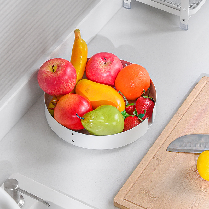 跨境熱賣廚房轉盤調料架多功能旋轉調料架台面雙層調料置物架批發