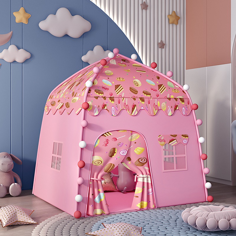 Children's Tent Indoor Girl Boy Game House Dream Castle Home Sleeping Princess Room Birthday Gift Baby_voghion.com