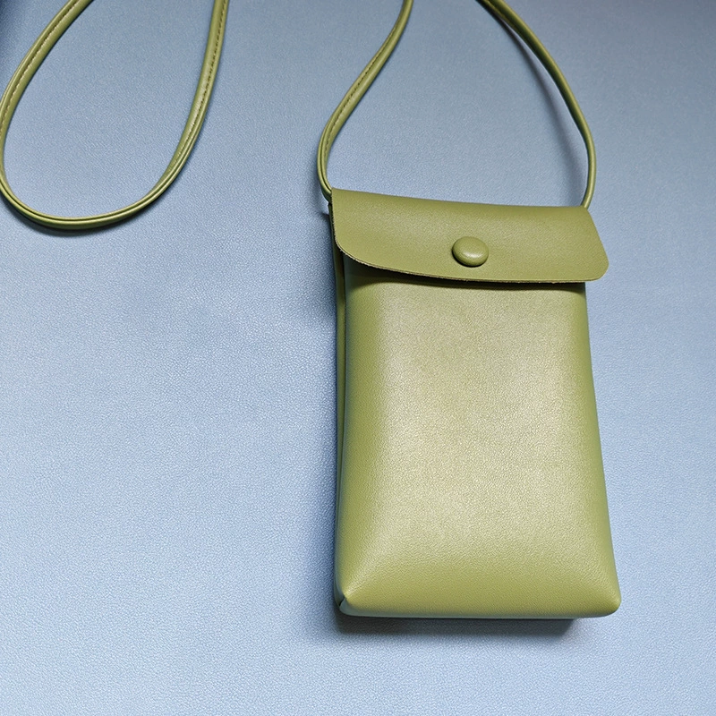 Fresh shoulder bag, one-shoulder bag, Korean style, western style, genuine leather