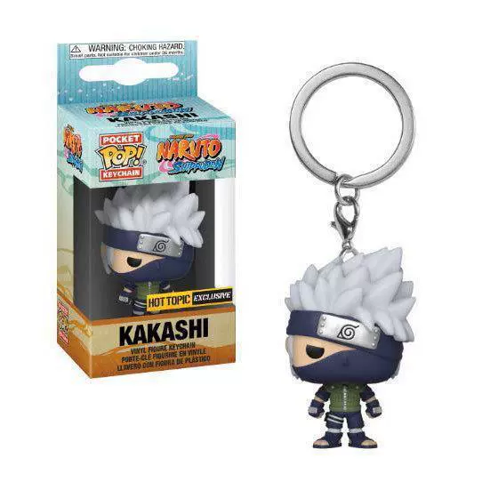 Брелок (POP) Naruto Sasuke Kakashi Kurama, ПВХ фигурка 9 см в цветной коробке