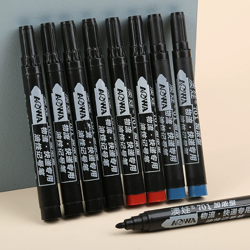 Жирный маркер черная ручка с большой головкой красная логистическая упаковка цвет ручки синий маркер канцелярский маркер