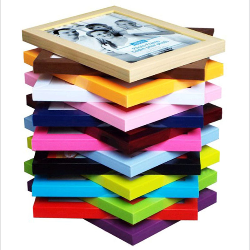 Factory direct PVC photo frame creative table wall hanging life picture frame photo studio explosion photo frame logo
