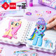 Iigen One Is Stationery Pony Polly Image Dress-up Reward Sticker Girl Heart Ziyue 3D Stereo Bubble Sticker