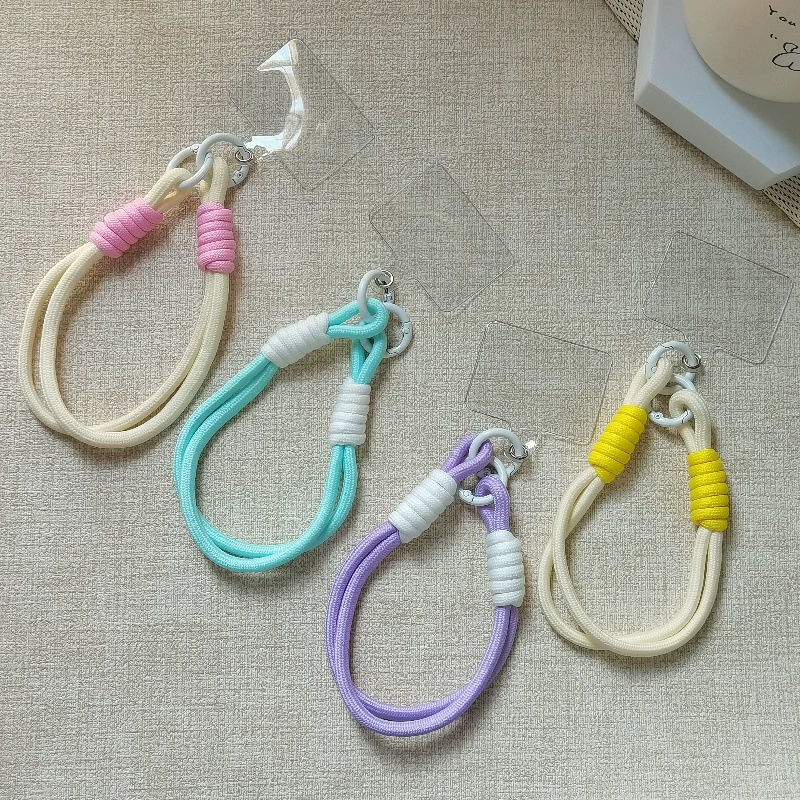 Трансграничный взрыв допамина короткий мобильный телефон ремешок с двумя головками толстый мобильный телефон прокладка для мобильного телефона