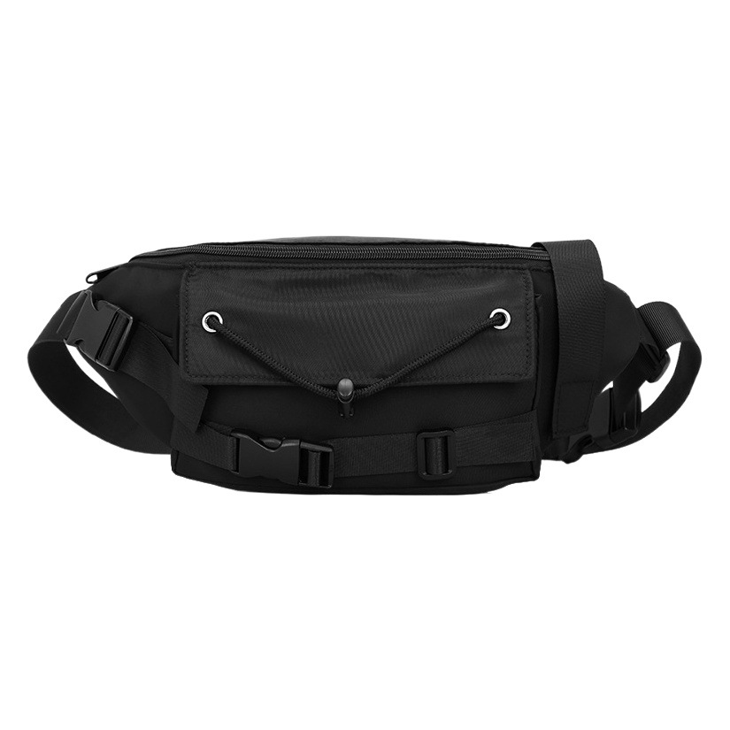 Marca de moda bolsa de mensajero verano de los hombres ins japonés pequeña mochila estudiante deportes bolso de la cintura bolso ocasional del pecho hombro de los hombres femeninos