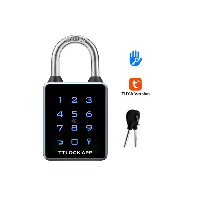 密码刷卡NFC防水智能挂锁/ 跨境/TUYA涂鸦 TTLOCK通通锁 APP