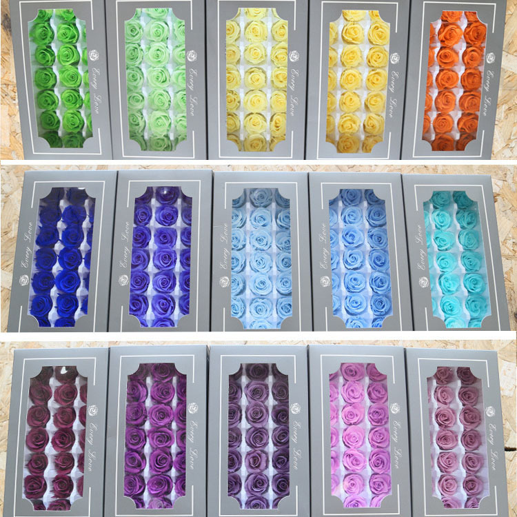 Flor inmortal cabeza de rosa de grado A 2 - 3 cm 21 flores diy material ramo al por mayor regalos de fábrica flores secas al por mayor