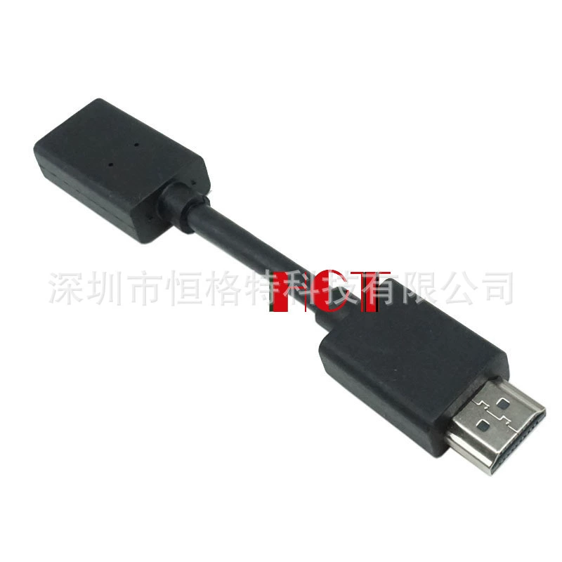 Оптовая продажа HDMI мужчина-женщина HD Удлинительный кабель короткий кабель HDMI мужчина-женщина адаптер Кабель-адаптер в наличии 11 см
