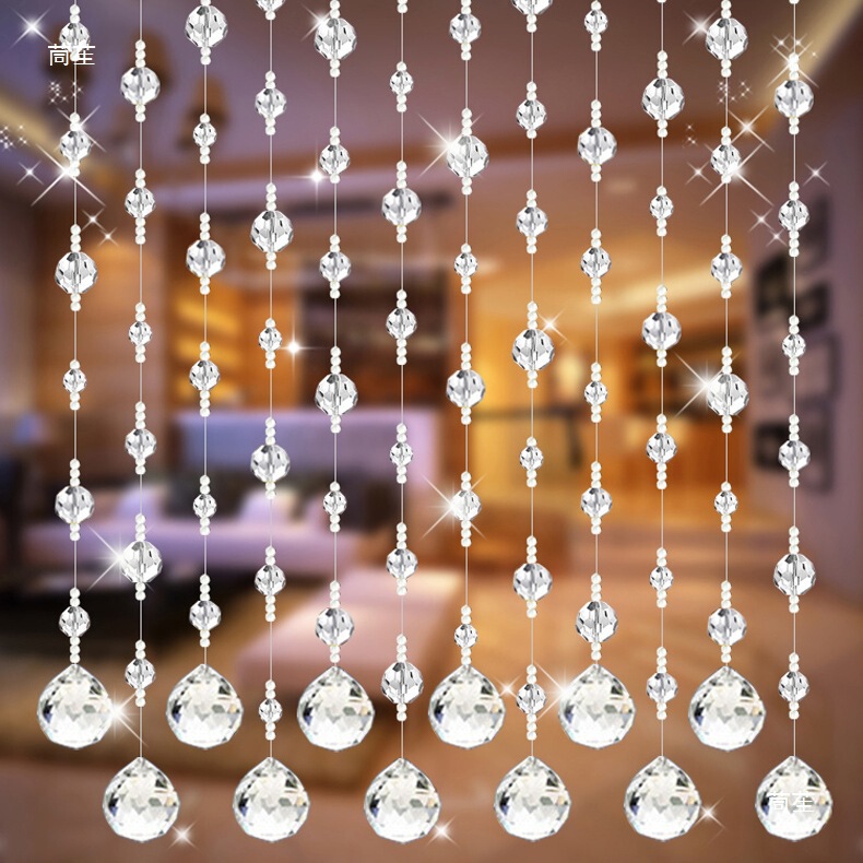 Lighting Crystal Ball Crystal Lamp Accessories DIY Handmade Beaded Bead Curtain Door Curtain Beads Loose Beads Decorative Bead Chain Pendant