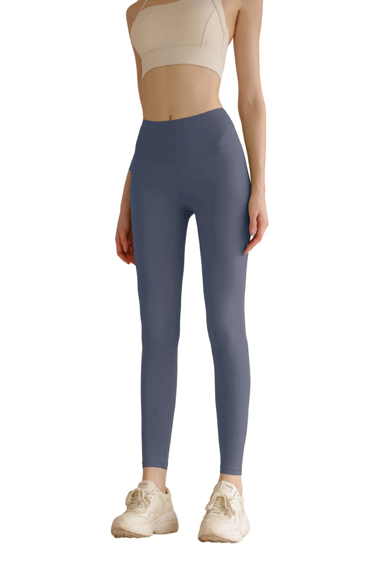 スポーツ女性高腰ヨガパンツ速乾タイツお尻の蜜桃の尻のズボンのヨガの服のフィットネスのズボンのサメのズボンの美尻