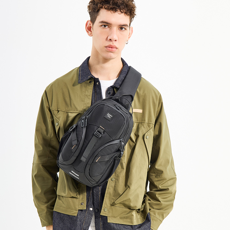 WEPOWER nueva moda casual mochila ligera, bolso de pecho, bolso de hombro, bolso de pecho, bolso de teléfono móvil