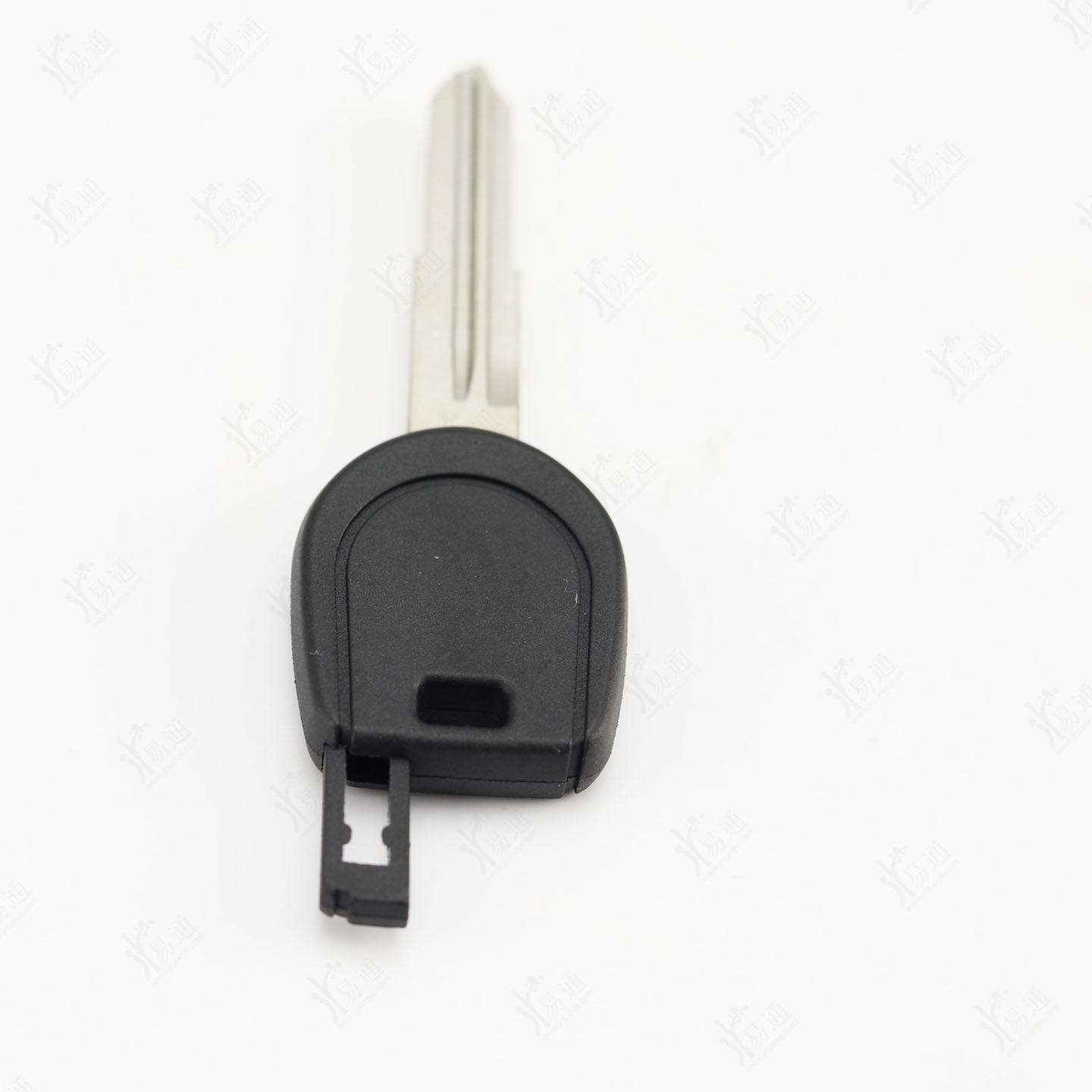 Y Mitsubishi secondary key shell, right slot, suitable for car keys with removable chip slot and rubber handle