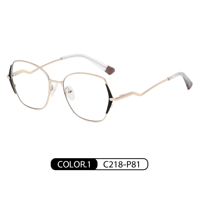 Gafas de moda de comercio exterior marco gafas lisas de moda de mujer JS8629 celebridad de Internet ins estilo miopía gafas de luz anti-azul