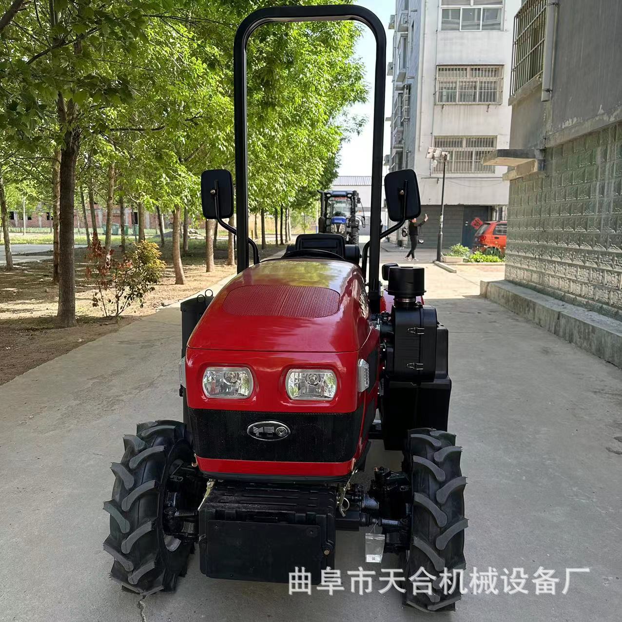 省油操作灵巧拖拉机 全自动四缸涡轮增压70马力四轮四驱拖拉机