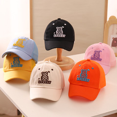Korean children's hats for boys trendy summer baseball caps for girls, thin sun hats for babies, sunshade, sun protection eye mesh hats
